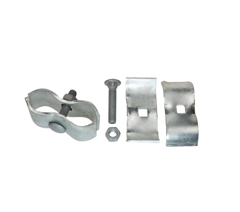 Dailydanny 10 Set Chain Link Fence Panel Clamps 1-3/8"" Dog Kennel Panel Clamp for Round Pipe Panel Frame - Image 3